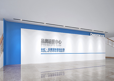 長虹電器辦公樓設(shè)計裝修