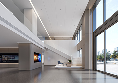 朗盾科技辦公樓裝修